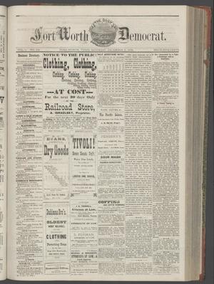 The Daily Fort Worth Democrat. (Fort Worth, Tex.), Vol. 1, No. 135, Ed. 1 Saturday, December 9, 1876