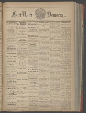 The Daily Fort Worth Democrat. (Fort Worth, Tex.), Vol. 1, No. 75, Ed. 1 Saturday, September 30, 1876