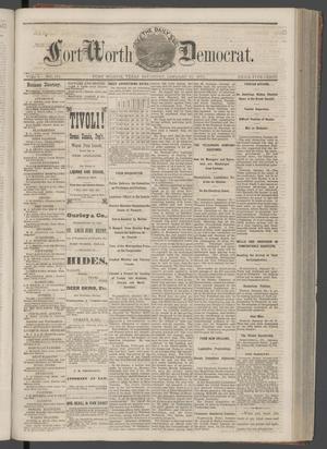 Primary view of object titled 'The Daily Fort Worth Democrat. (Fort Worth, Tex.), Vol. 1, No. 171, Ed. 1 Saturday, January 20, 1877'.