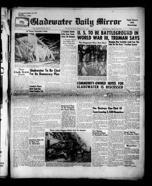 Primary view of object titled 'Gladewater Daily Mirror (Gladewater, Tex.), Vol. 2, No. 43, Ed. 1 Monday, May 8, 1950'.