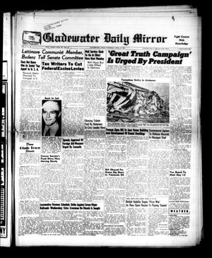 Primary view of object titled 'Gladewater Daily Mirror (Gladewater, Tex.), Vol. 2, No. 28, Ed. 1 Thursday, April 20, 1950'.
