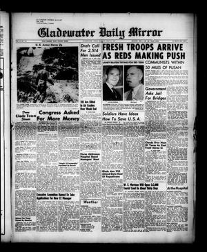 Gladewater Daily Mirror (Gladewater, Tex.), Vol. 2, No. 114, Ed. 1 Monday, July 31, 1950