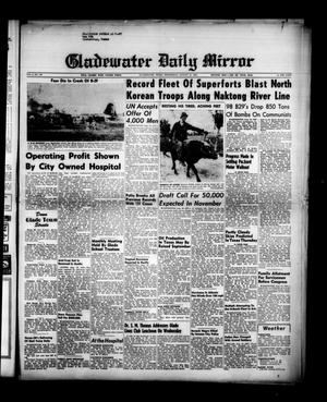 Primary view of object titled 'Gladewater Daily Mirror (Gladewater, Tex.), Vol. 2, No. 128, Ed. 1 Wednesday, August 16, 1950'.