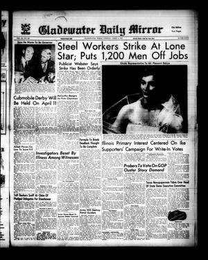 Primary view of object titled 'Gladewater Daily Mirror (Gladewater, Tex.), Vol. 3, No. 223, Ed. 1 Tuesday, April 8, 1952'.