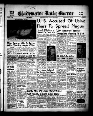 Gladewater Daily Mirror (Gladewater, Tex.), Vol. 3, No. 192, Ed. 1 Monday, March 3, 1952