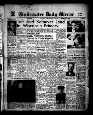 Gladewater Daily Mirror (Gladewater, Tex.), Vol. 3, No. 218, Ed. 1 Wednesday, April 2, 1952