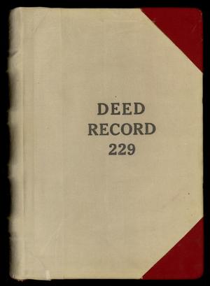 Travis County Deed Records: Deed Record 229