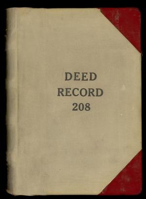 Travis County Deed Records: Deed Record 208