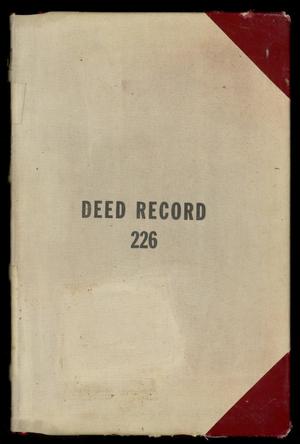 Travis County Deed Records: Deed Record 226