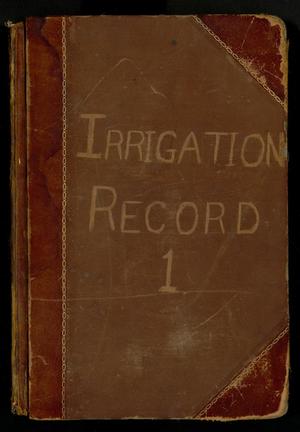 Travis County Clerk Records: Irrigation Record 1