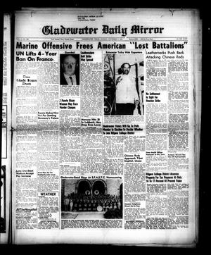 Primary view of object titled 'Gladewater Daily Mirror (Gladewater, Tex.), Vol. 2, No. 194, Ed. 1 Sunday, November 5, 1950'.