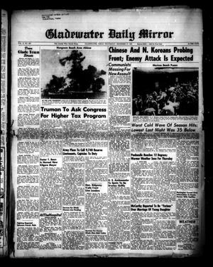Primary view of object titled 'Gladewater Daily Mirror (Gladewater, Tex.), Vol. 2, No. 236, Ed. 1 Wednesday, December 27, 1950'.