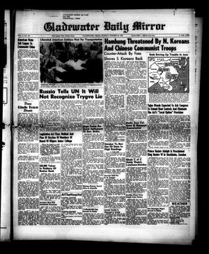 Primary view of object titled 'Gladewater Daily Mirror (Gladewater, Tex.), Vol. 2, No. 189, Ed. 1 Monday, October 30, 1950'.