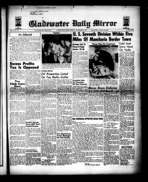 Primary view of object titled 'Gladewater Daily Mirror (Gladewater, Tex.), Vol. 2, No. 207, Ed. 1 Monday, November 20, 1950'.