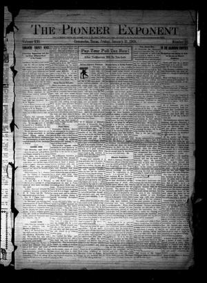 The Pioneer Exponent. (Comanche, Tex.), Vol. 21, No. 22, Ed. 1 Friday, January 31, 1908