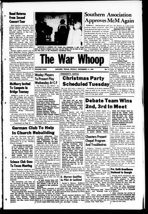 The War Whoop (Abilene, Tex.), Vol. 31, No. 11, Ed. 1, Friday, December 11, 1953