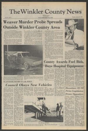 The Winkler County News (Kermit, Tex.), Vol. 40, No. 91, Ed. 1 Thursday, January 27, 1977