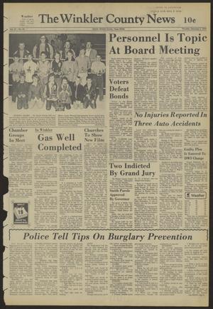 The Winkler County News (Kermit, Tex.), Vol. 37, No. 75, Ed. 1 Thursday, December 6, 1973