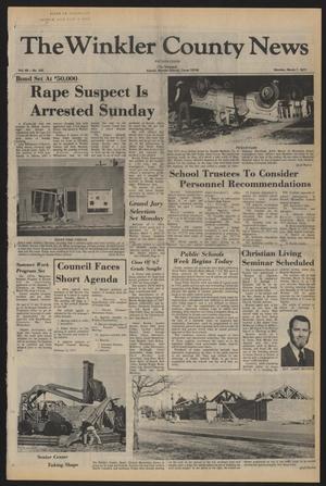 Primary view of object titled 'The Winkler County News (Kermit, Tex.), Vol. 40, No. 102, Ed. 1 Monday, March 7, 1977'.