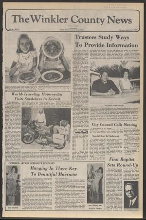 The Winkler County News (Kermit, Tex.), Vol. 40, No. 51, Ed. 1 Thursday, September 9, 1976