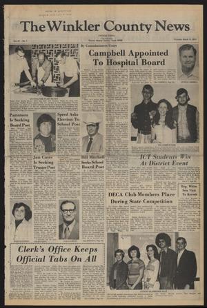 The Winkler County News (Kermit, Tex.), Vol. 41, No. 1, Ed. 1 Thursday, March 17, 1977