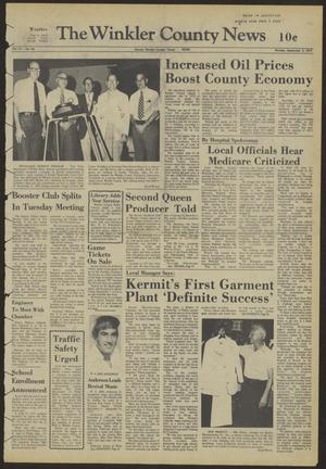The Winkler County News (Kermit, Tex.), Vol. 37, No. 48, Ed. 1 Monday, September 3, 1973