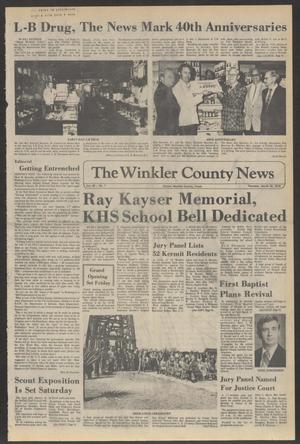 Primary view of object titled 'The Winkler County News (Kermit, Tex.), Vol. 40, No. 1, Ed. 1 Thursday, March 18, 1976'.