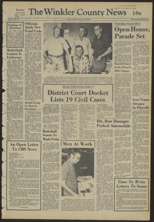 The Winkler County News (Kermit, Tex.), Vol. 37, No. 72, Ed. 1 Monday, November 26, 1973