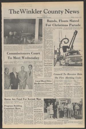 Primary view of object titled 'The Winkler County News (Kermit, Tex.), Vol. 40, No. 72, Ed. 1 Monday, November 22, 1976'.