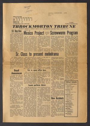 Throckmorton Tribune (Throckmorton, Tex.), Vol. 83, No. 30, Ed. 1 Thursday, March 9, 1972