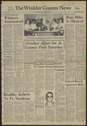 The Winkler County News (Kermit, Tex.), Vol. 37, No. 59, Ed. 1 Thursday, October 11, 1973