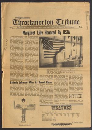 Throckmorton Tribune (Throckmorton, Tex.), Vol. 83, No. 48, Ed. 1 Thursday, July 12, 1973
