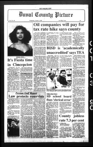 Duval County Picture (San Diego, Tex.), Vol. 5, No. 40, Ed. 1 Wednesday, October 3, 1990