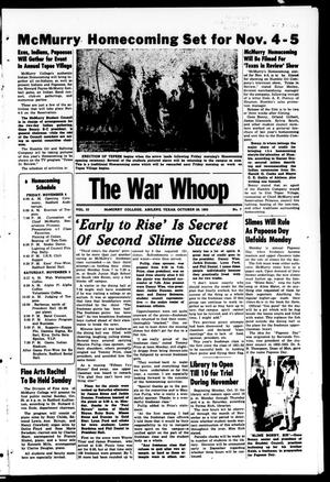 The War Whoop (Abilene, Tex.), Vol. 33, No. 7, Ed. 1, Friday, October 28, 1955