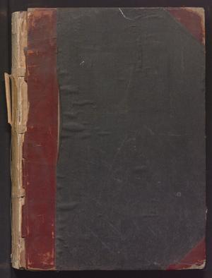 Primary view of object titled '[First United Methodist Church Registry: 1909-1914]'.