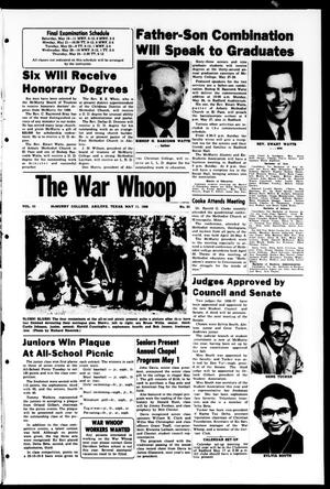 The War Whoop (Abilene, Tex.), Vol. 33, No. 23, Ed. 1, Friday, May 11, 1956
