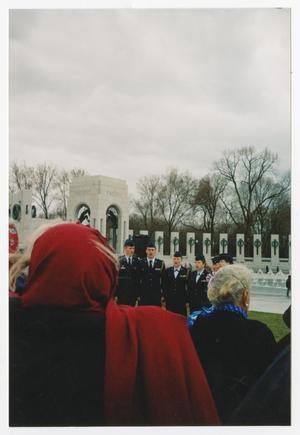 [Photograph of an Event at the World War II Memorial]