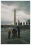 Photograph: [Photograph of Four Children at the WWII Memorial]