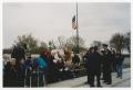 Photograph: [Photograph of an Audience at the WWII Memorial]