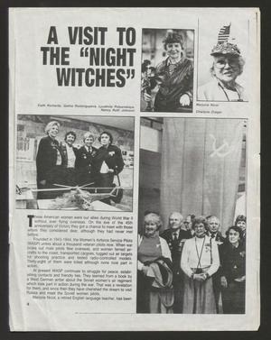[Clipping: A Visit To The "Night Witches"]