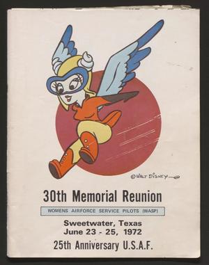 Primary view of object titled '[1972 WASP Reunion Souvenir Album]'.