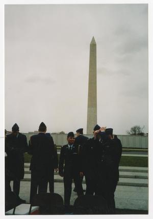 [Air Force at Washington Monument]