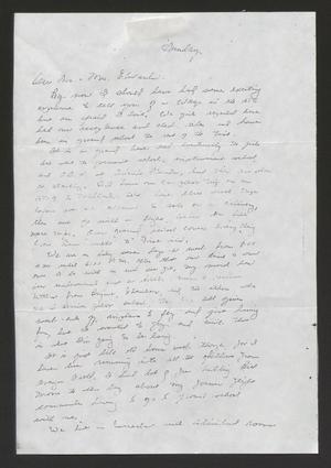[Letter from Maggie Chamberlain to Rigdon and Mary Emma Edwards]