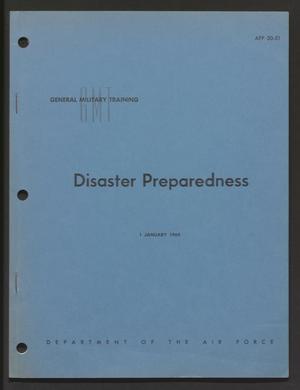 Primary view of object titled 'Disaster Preparedness: General Military Training'.
