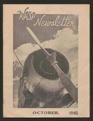 Primary view of object titled 'WASP Newsletter, Volume 2, Number 5, October 1945'.