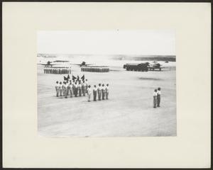 Primary view of object titled '[WASP Formation on Airfield]'.