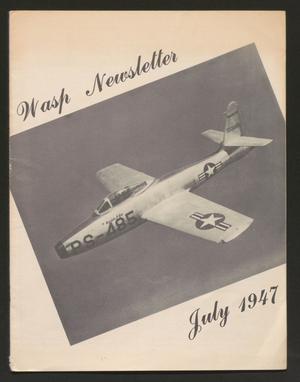 WASP Newsletter, Volume 4, Number 3, July 1947