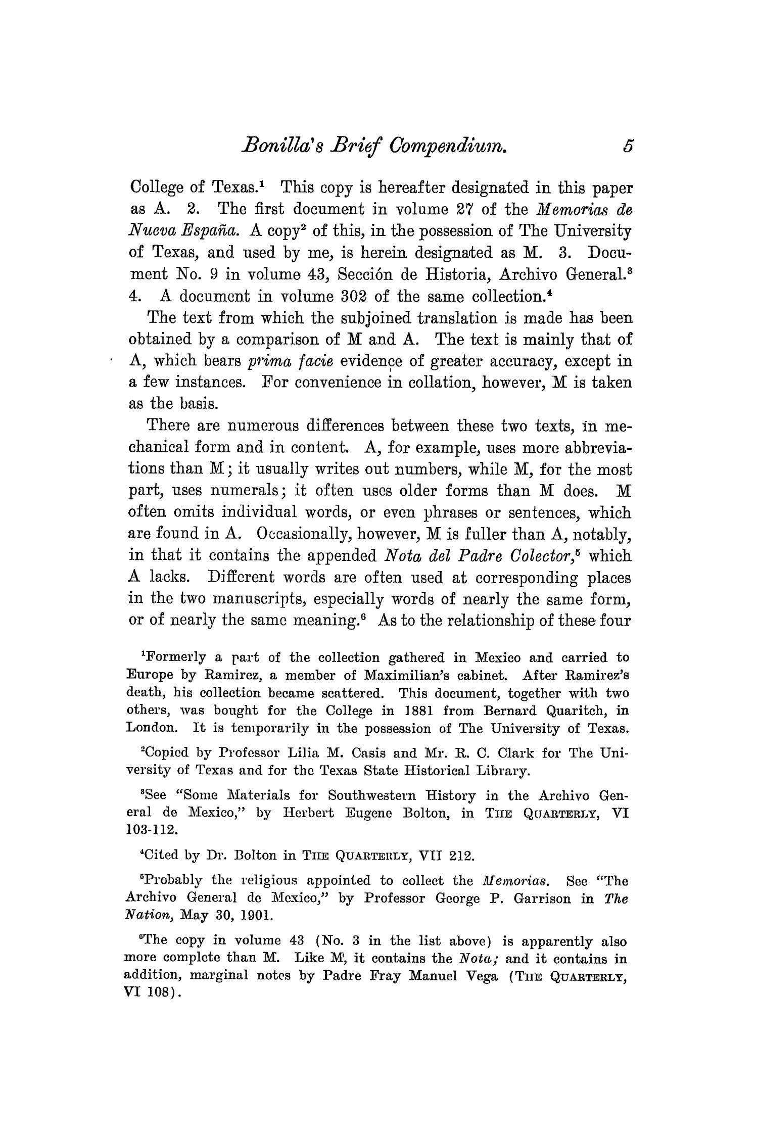 The Quarterly of the Texas State Historical Association, Volume 8, July 1904 - April, 1905
                                                
                                                    5
                                                