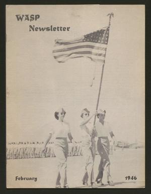 Primary view of object titled 'WASP Newsletter, Volume 3, Number 1, February 1946'.