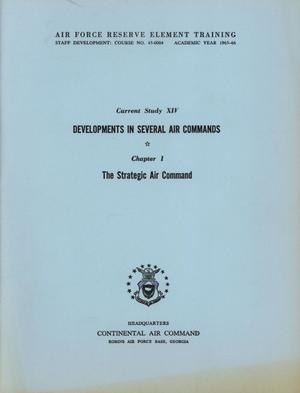 Primary view of object titled 'Current Study 14, Chapter 1. The Strategic Air Command'.